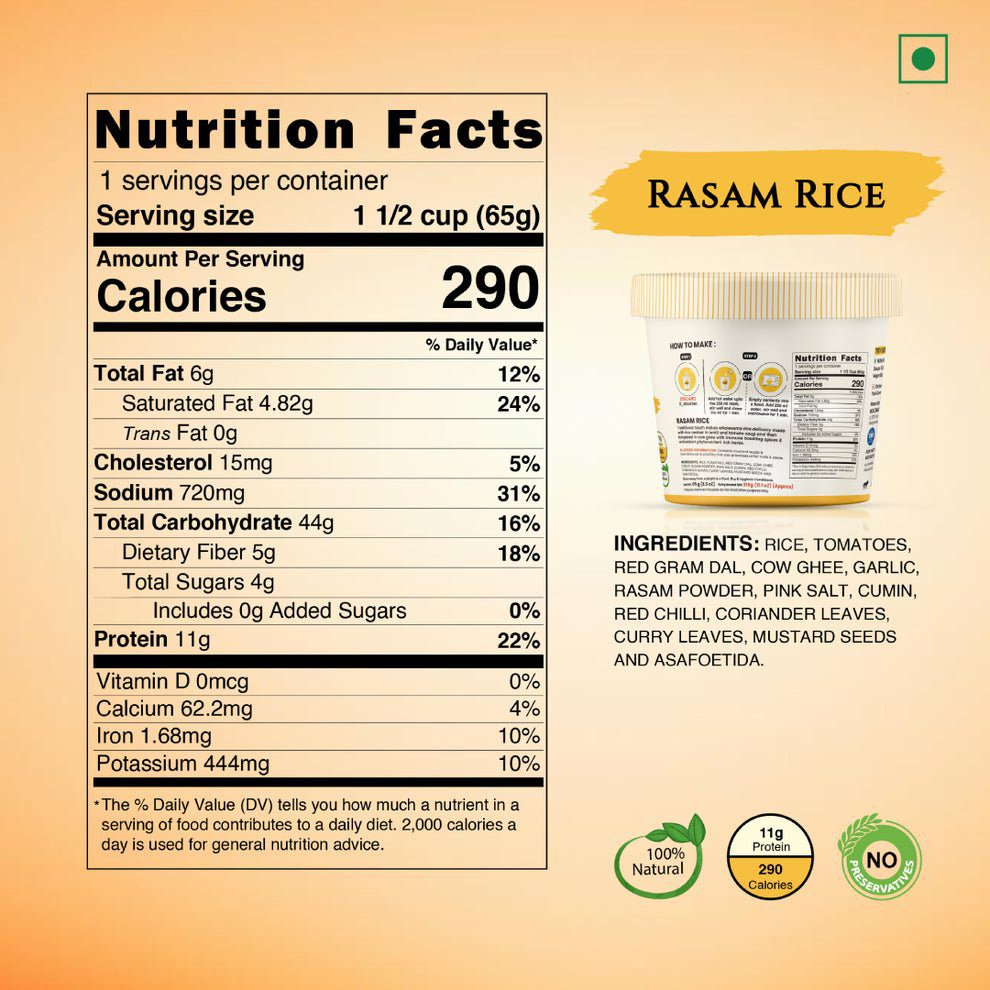 Insta Bites Rasam rice