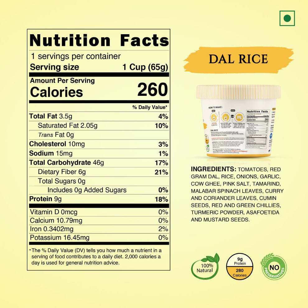 Insta Bites Dal Rice