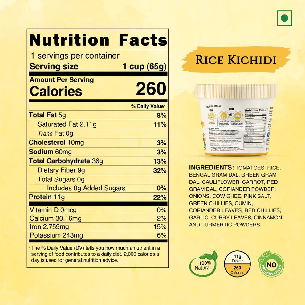 Insta Bites Rice Kichidi