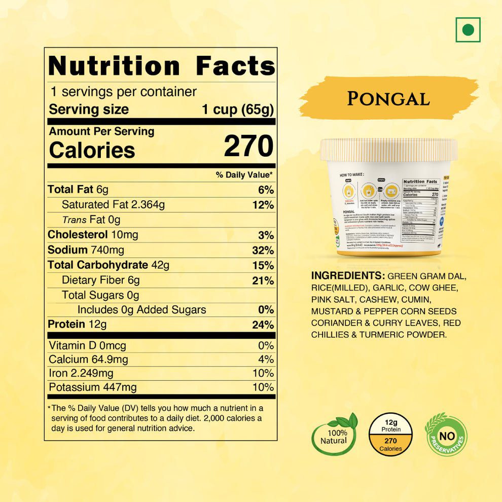 Insta Bites Pongal