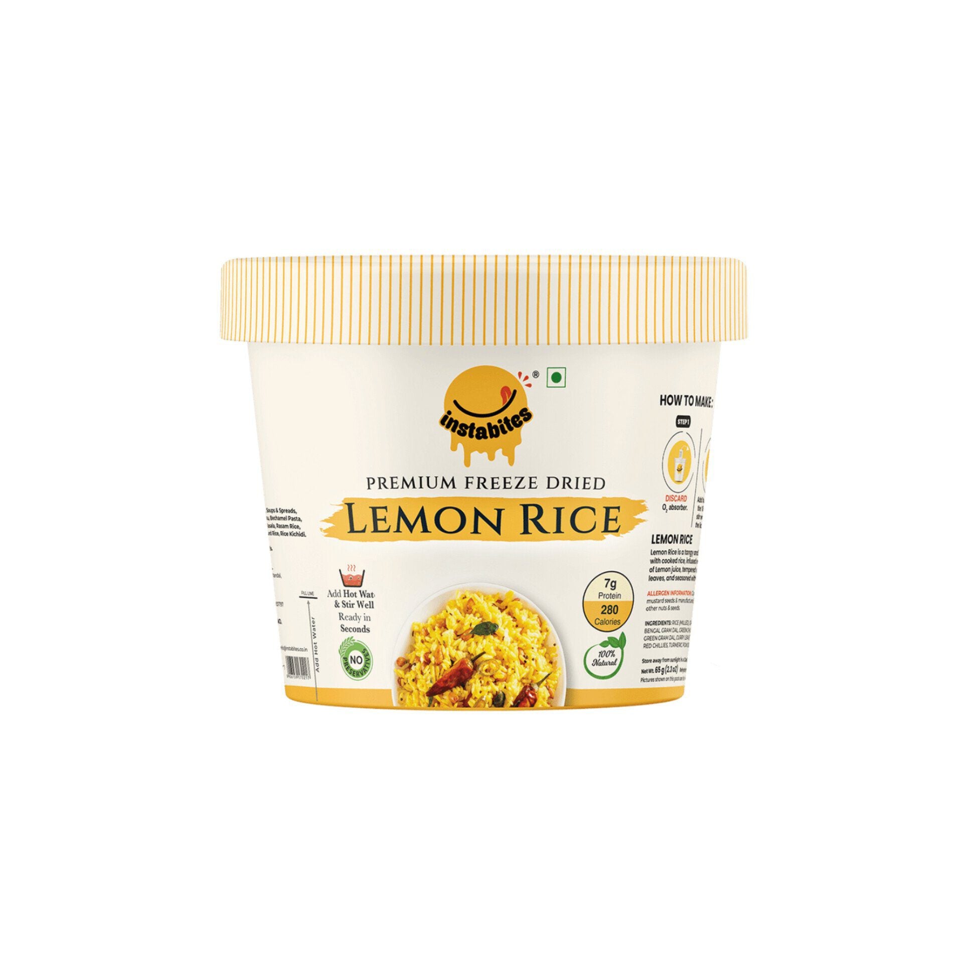 Insta Bites Lemon Rice