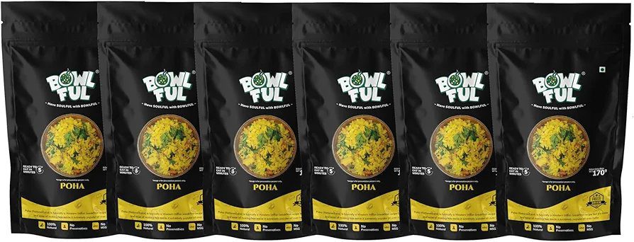 Bowlful Poha (6 pack)
