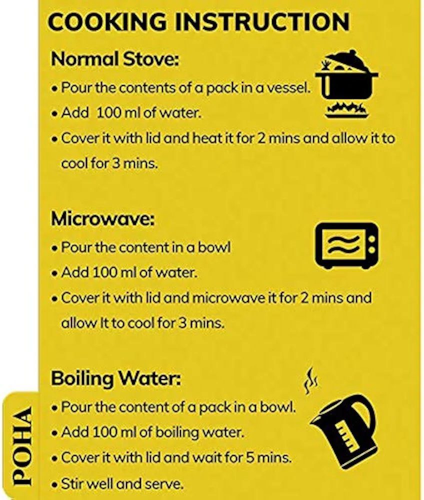 Bowlful Poha (6 pack)