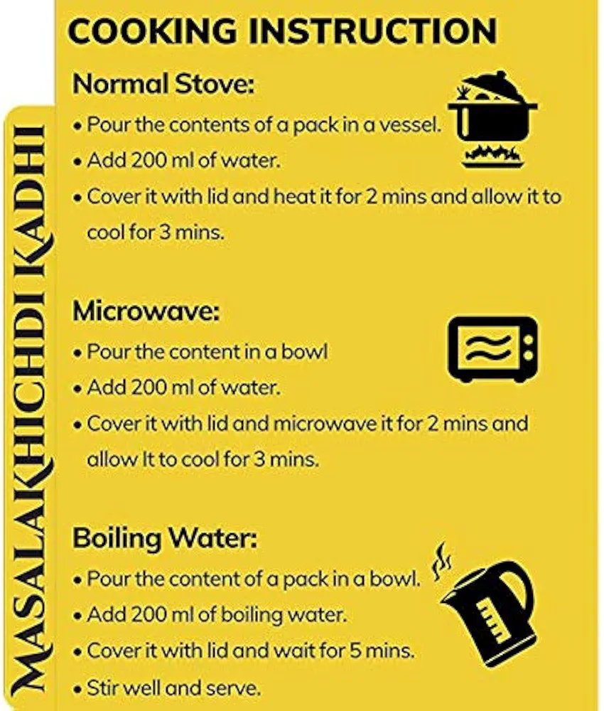 Bowlful Masala Khichidi Kadhi(pack of 3)