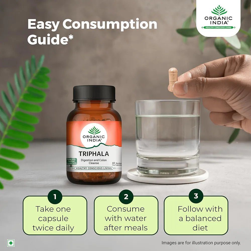 Organic India Triphala Capsules