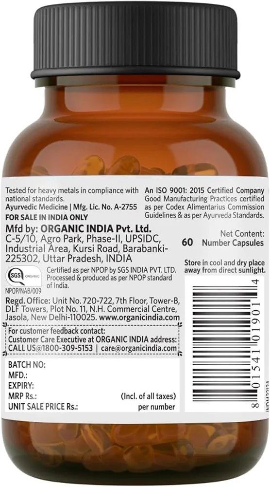 Organic India Triphala Capsules