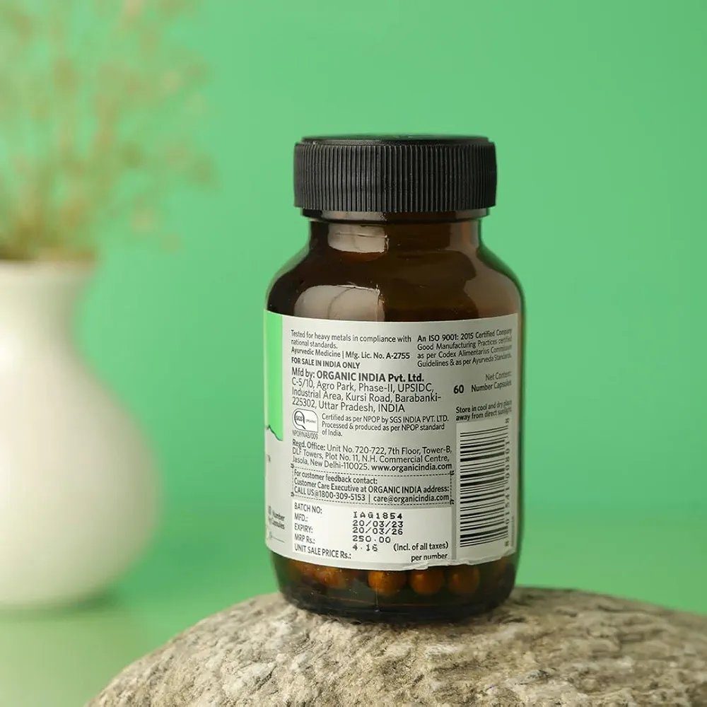 Organic India Flexibility - 60 Veg Capsules