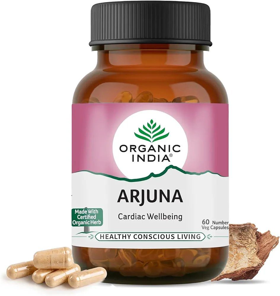Organic India Arjuna - 60 Veg Capsules