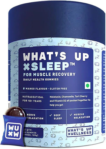 What's Up Wellness Melatonin 5 Mg Sleep Gummies- 30 pcs