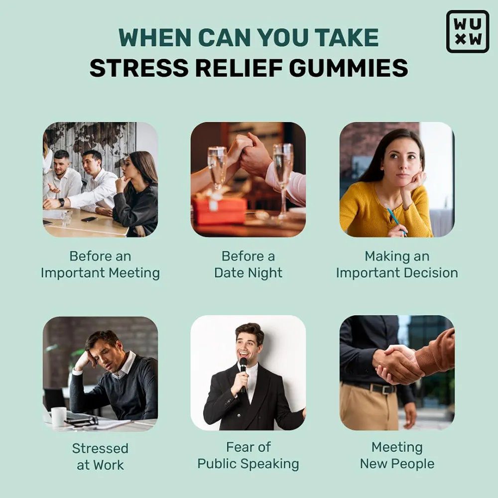 What's Up Wellness Stress Relief Gummies - 30 Gummy Pack