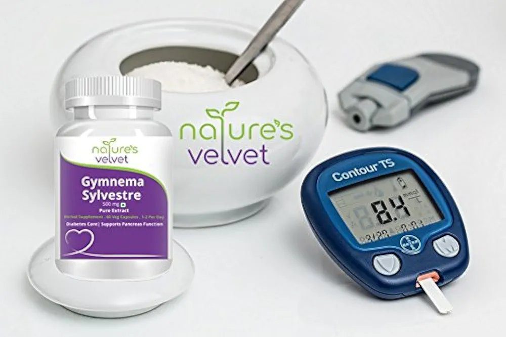 Natures Velvet Lifecare Gymnema Sylvestre Pure Extract 500 mg, 60 Veggie Capsules