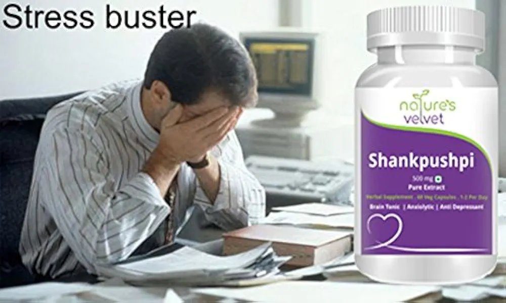 Natures Velvet Lifecare Shankpushpi Pure Extract 500 mg, 60 Veggie Capsules