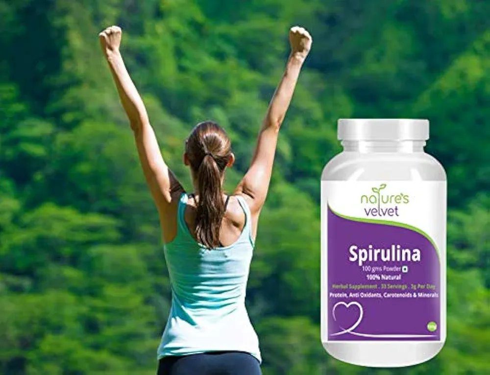 Natures Velvet Lifecare Spirulina Powder, 100 gms