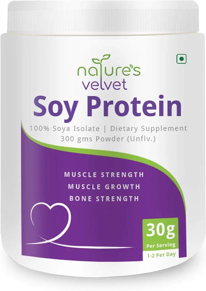 Natures Velvet Lifecare Soy Protein, Vegetarian and Natural, 300 gms