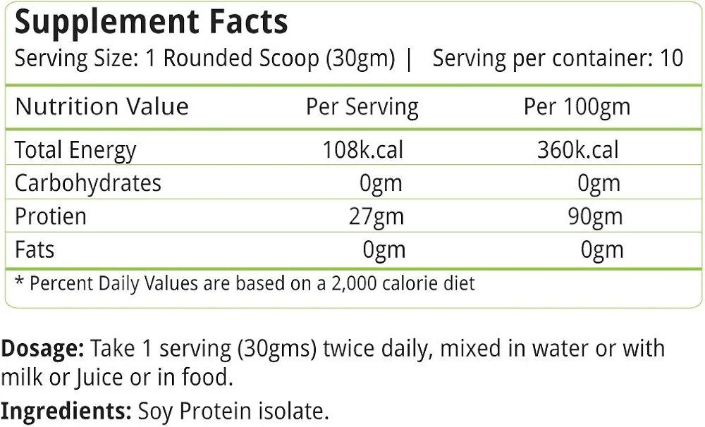 Natures Velvet Lifecare Soy Protein, Vegetarian and Natural, 300 gms