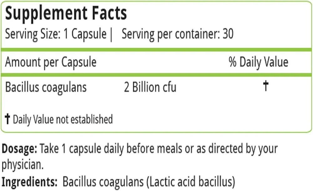Natures Velvet Lifecare Probiotics for Digestive Health and Immunity - 30 Capsules