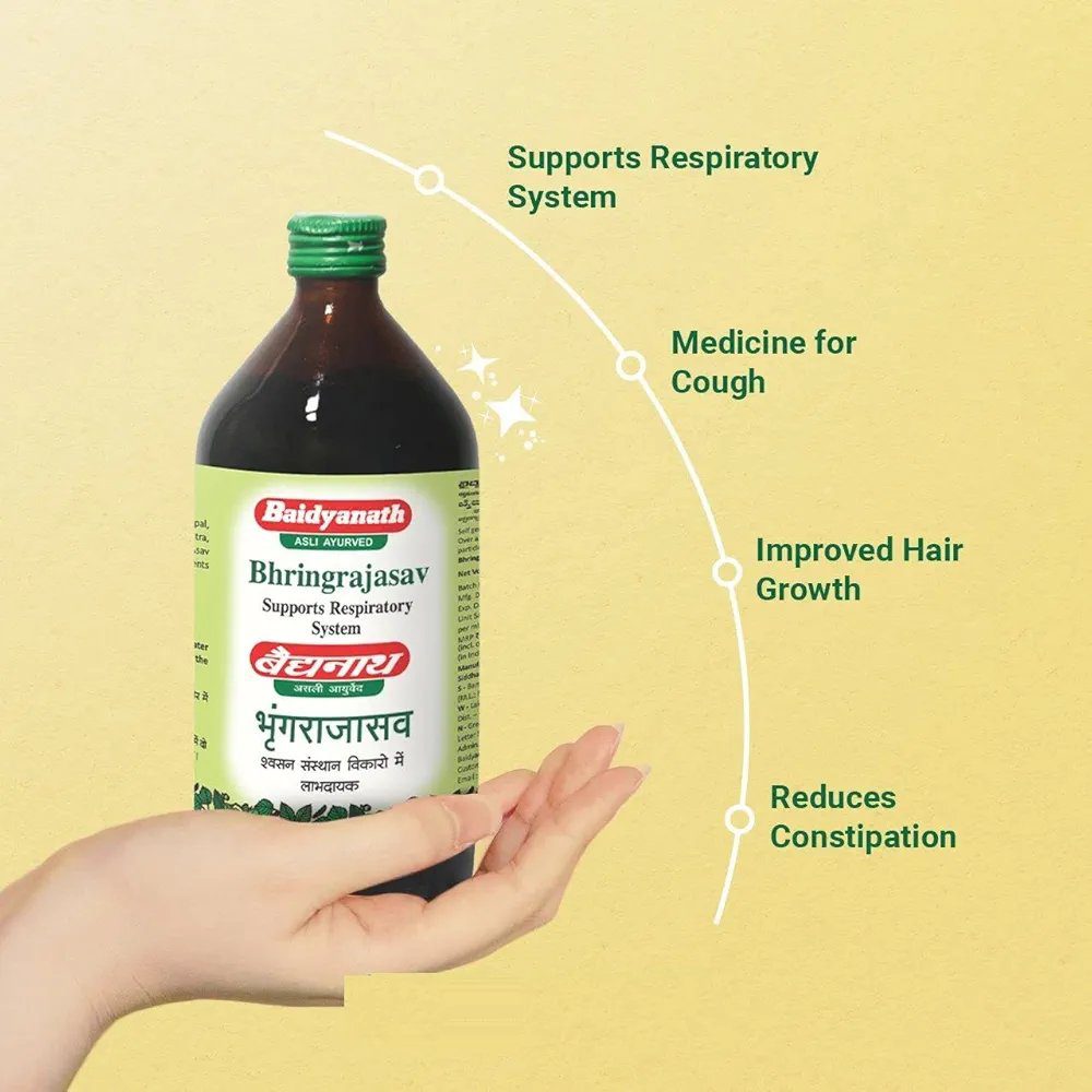 Baidyanath Bhringrajasava 450 ml Syrup