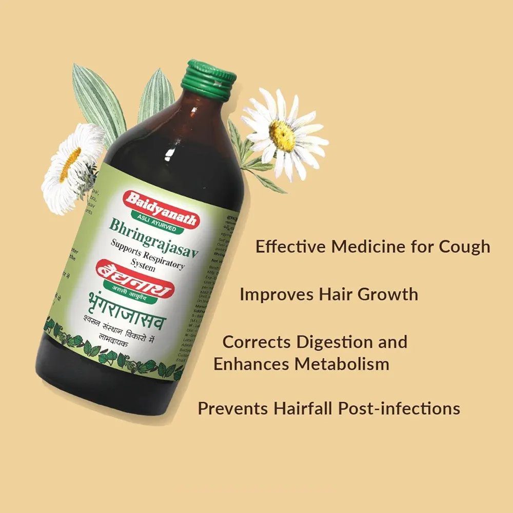 Baidyanath Bhringrajasava 450 ml Syrup