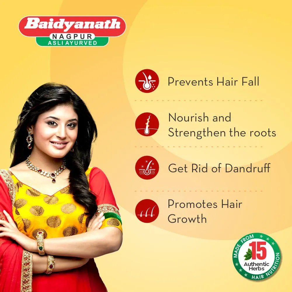 Baidyanath Maha Bhringraj Hair Oil - 200 ml
