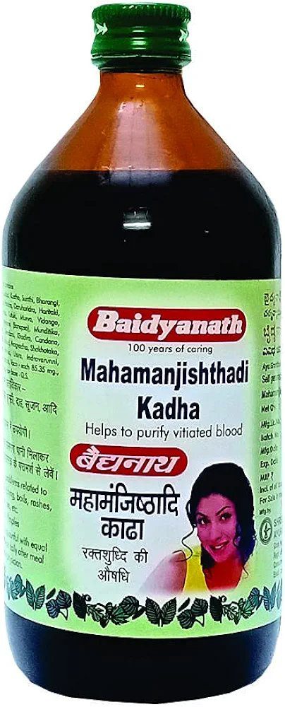 Baidyanath Asli Ayurved Mahamanjisthadi Kadha - 450 Ml