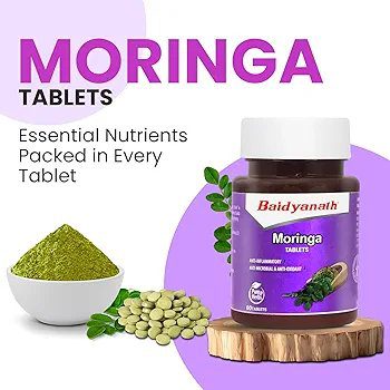 Baidyanath Moringa Tablets 60 Tablets (Pack of 1)