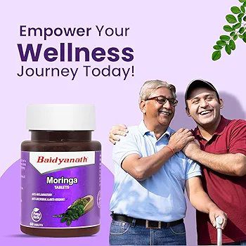 Baidyanath Moringa Tablets 60 Tablets (Pack of 1)