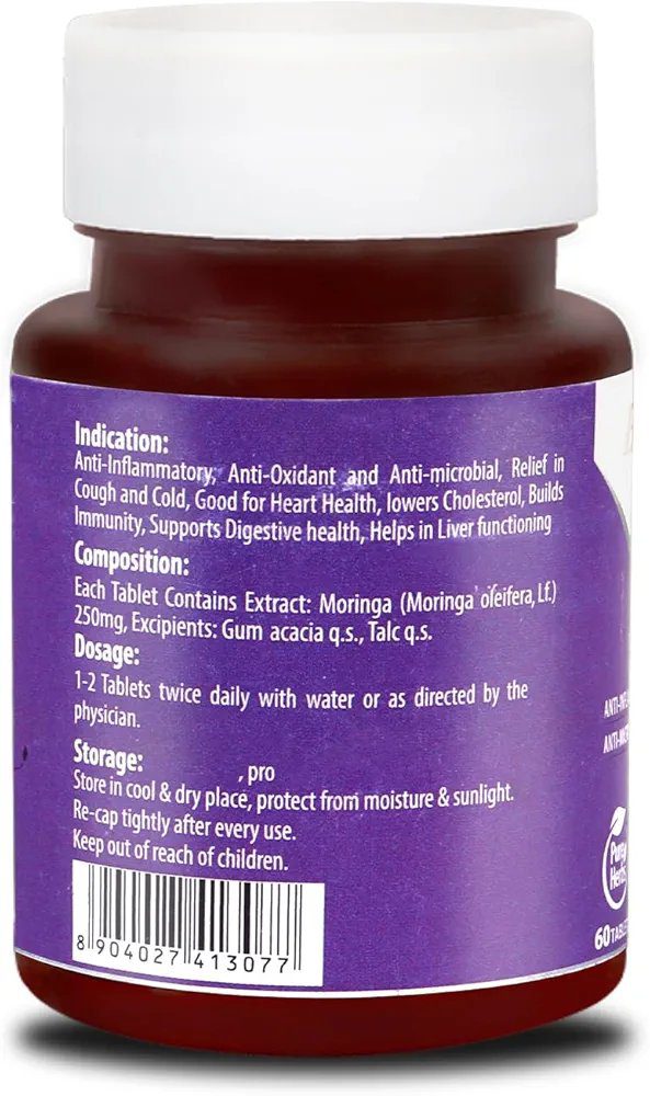 Baidyanath Moringa Tablets 60 Tablets (Pack of 1)