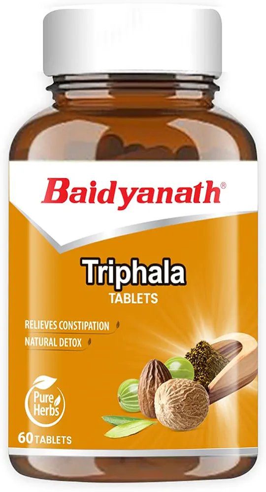 Baidyanath Triphala 60 Tablets (Pack of 1)