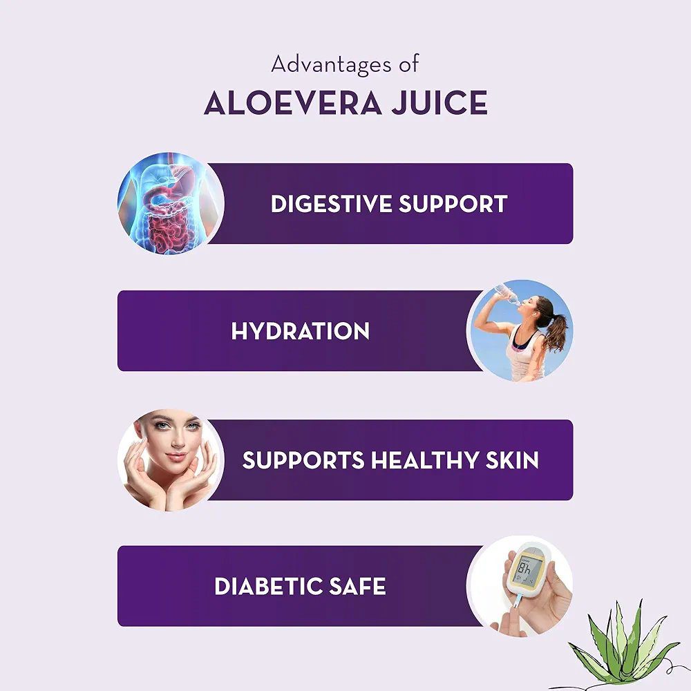 Baidyanath Asli Ayurved Aloe Vera Juice With Pulp 1000 Ml