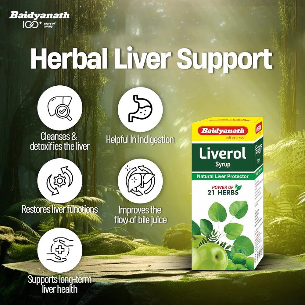 Baidyanath Liverol Syrup - 450 ml