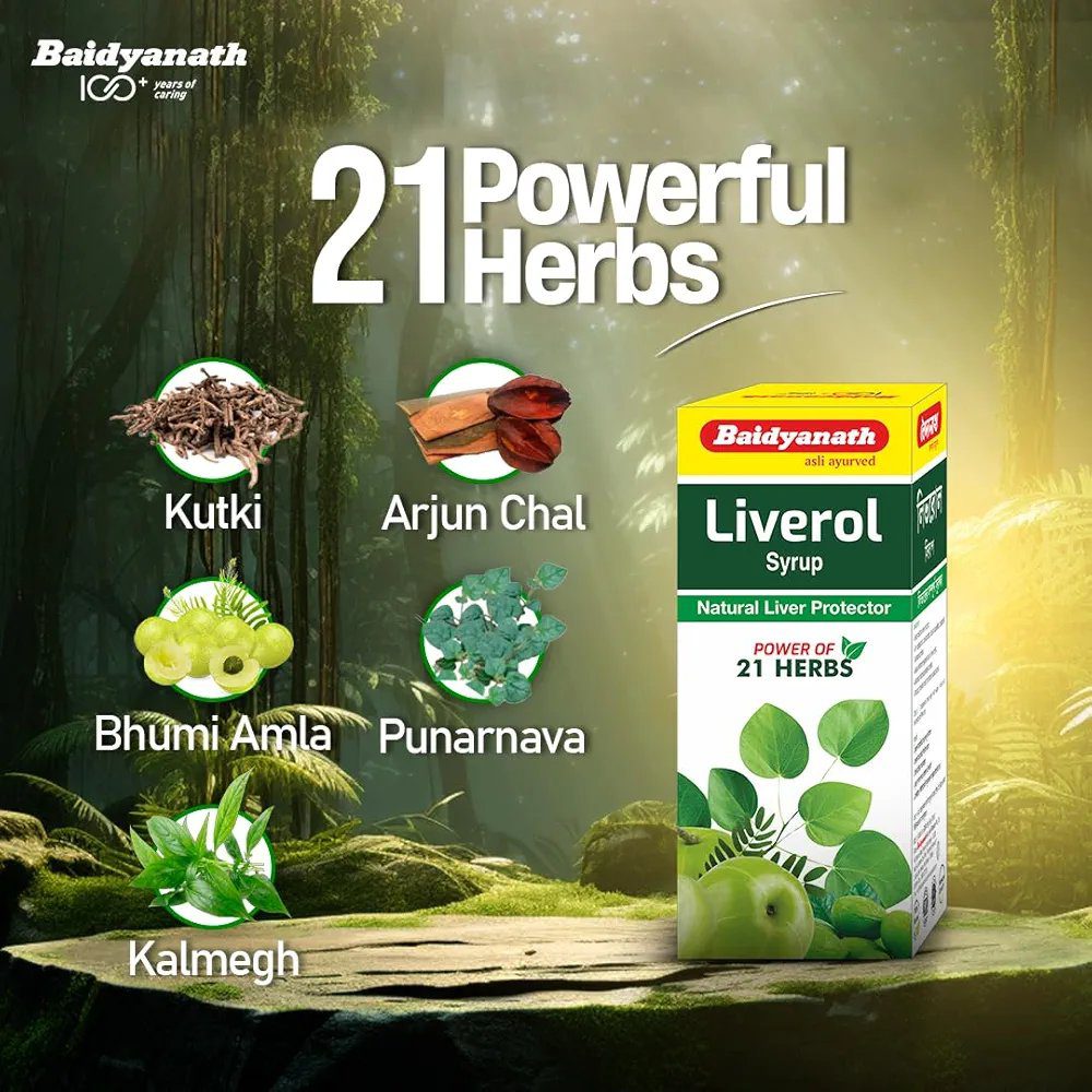 Baidyanath Liverol Syrup - 450 ml
