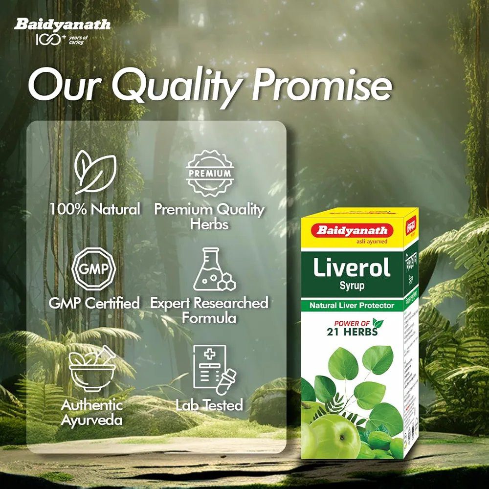 Baidyanath Liverol Syrup - 450 ml