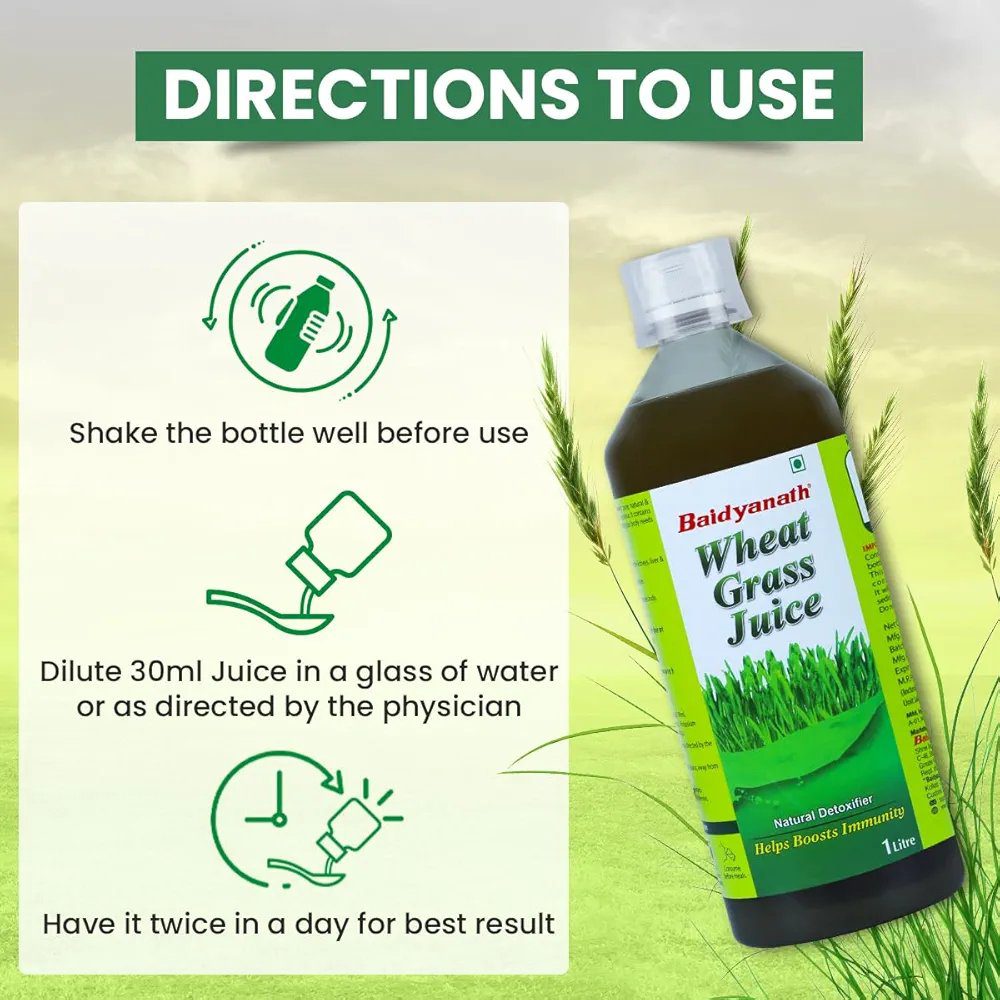 Baidyanath Wheatgrass Juice 1 Litre