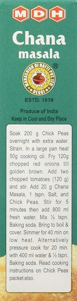 MDH Chana Masala, 100g