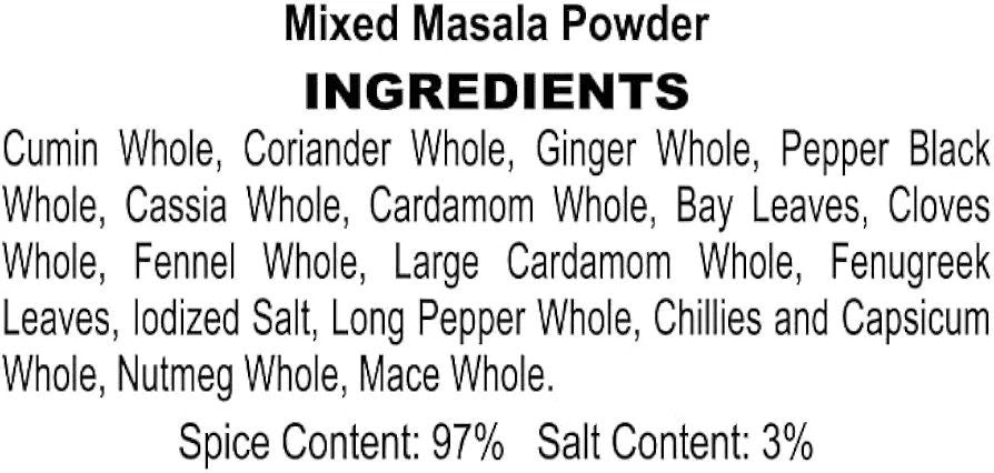 Catch Garam Masala Powder – 100g