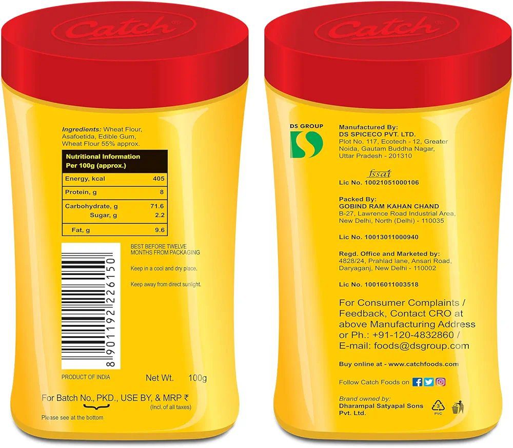 Catch Compounded Hing – 100g