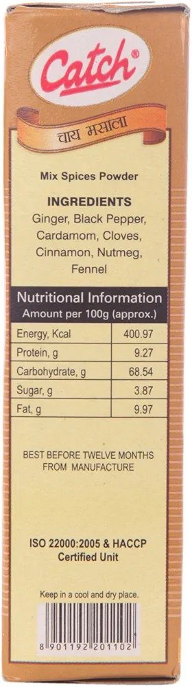 Catch Tea Masala - Powder, 50g Pack
