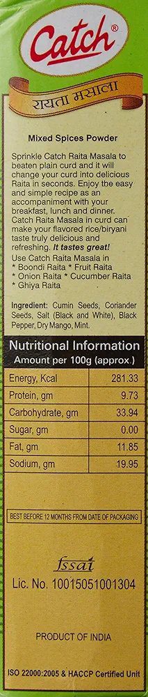 Catch Raita Masala, 100g