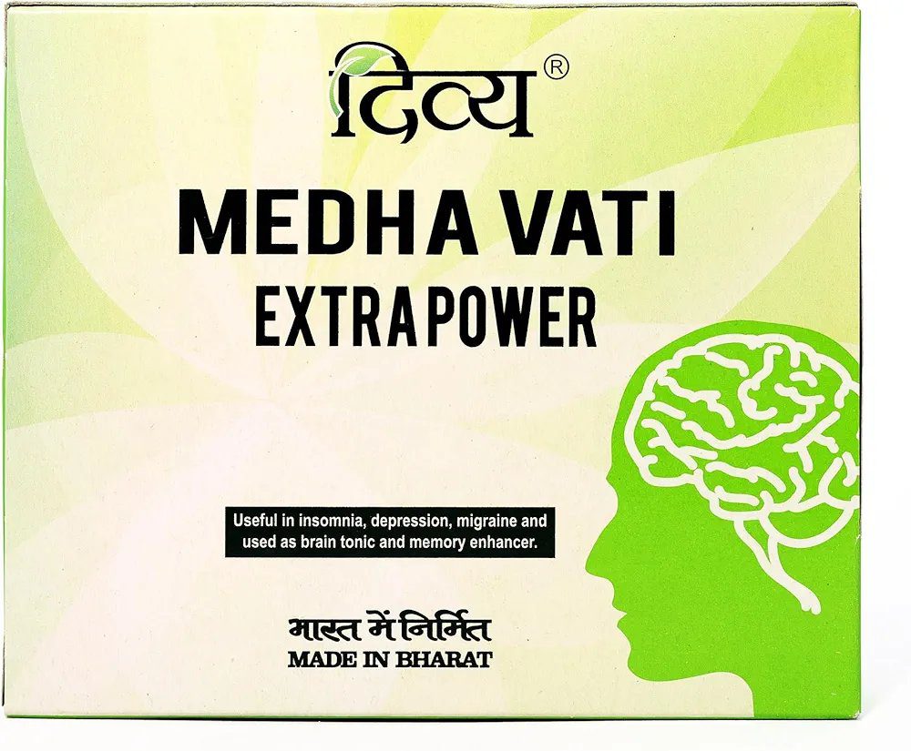 Divya Medha Vati Extra Power - 92 g (120 Tablets)