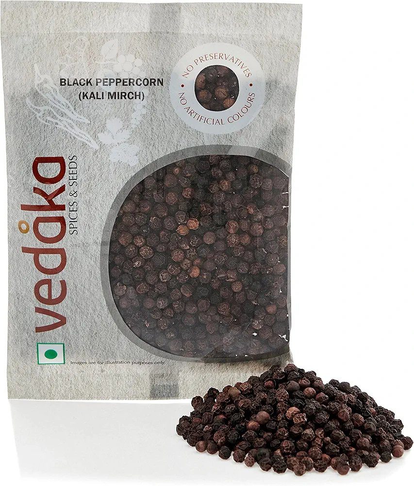 Vedaka Black Peppercorn (Kali Mirch), 100g