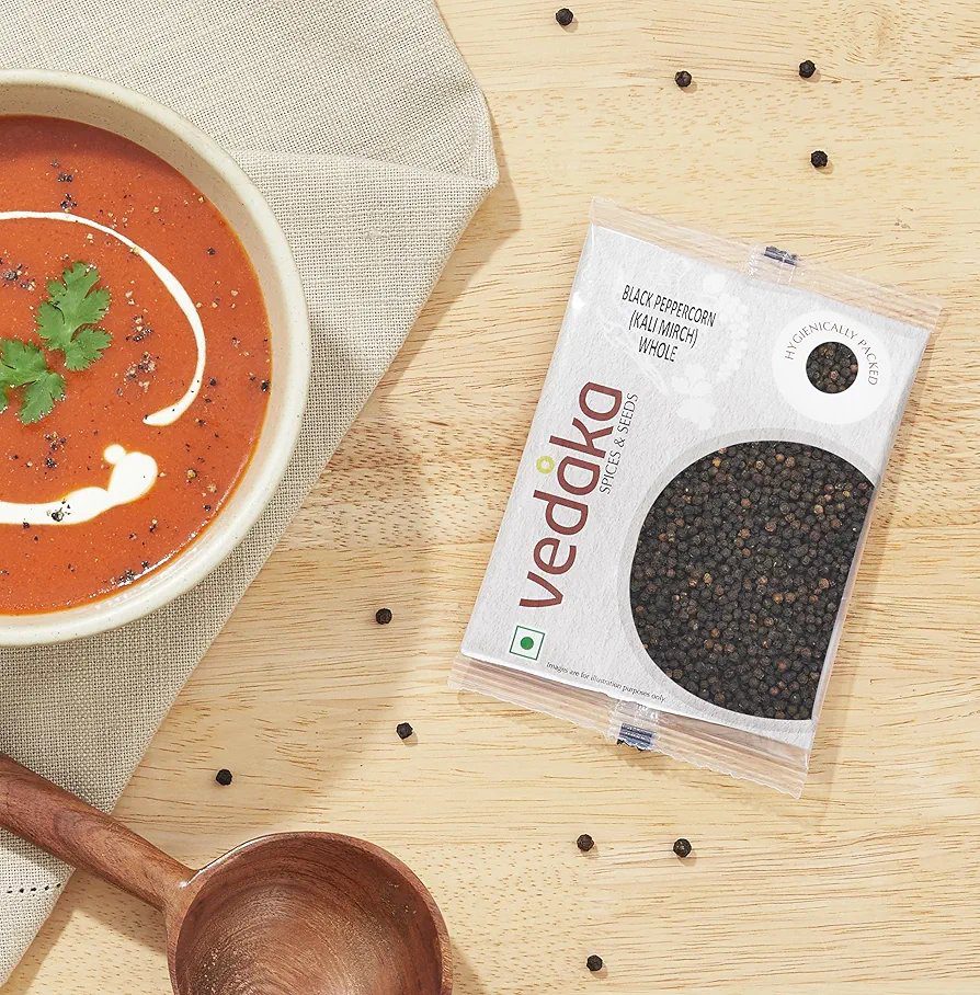 Vedaka Black Peppercorn (Kali Mirch), 100g