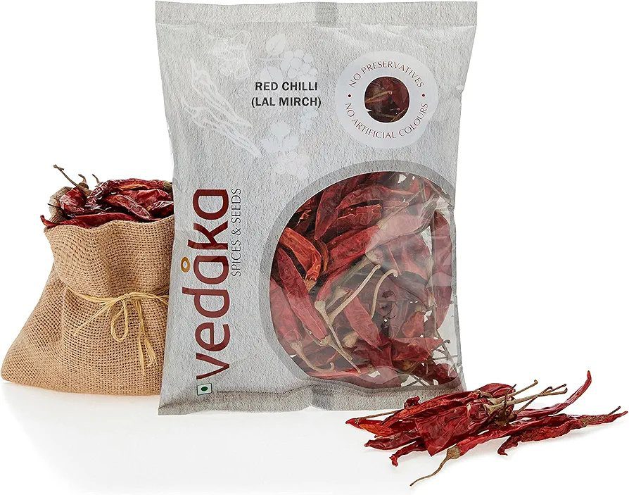 Vedaka Red Chilli (Lal Mirch), 200g