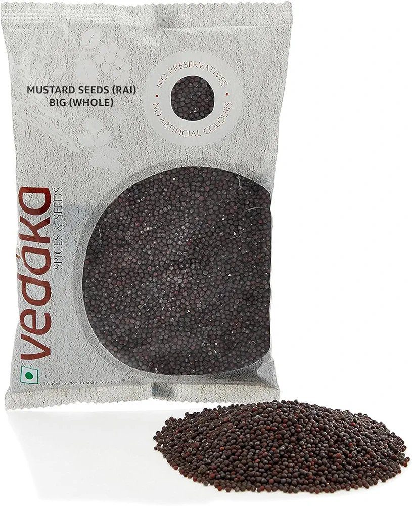 Vedaka Mustard (Rai) Whole, Big 200 g