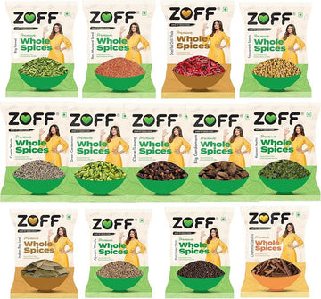 Zoff Whole Spices Pack Of 13