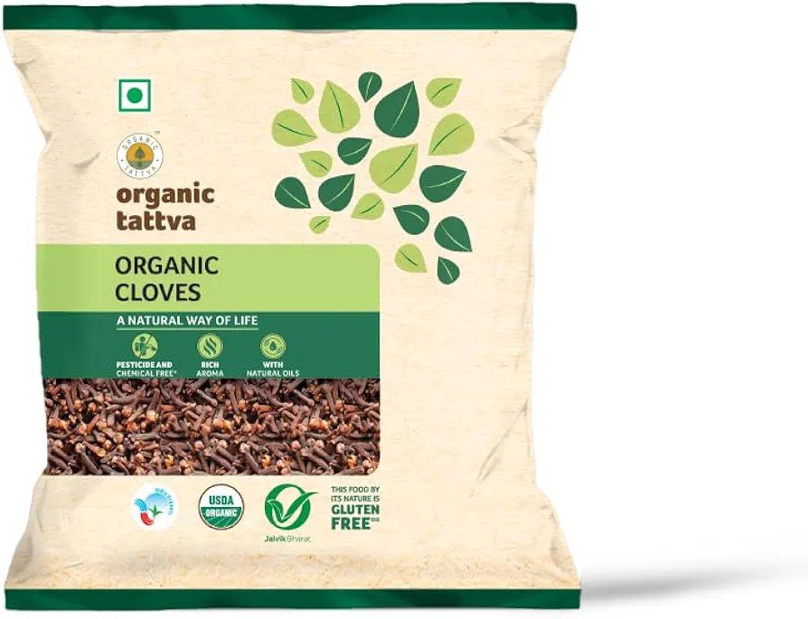 Organic Tattva Cloves, 50g