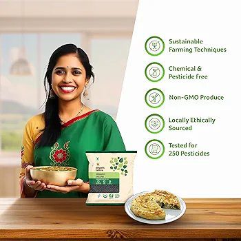 Organic Tattva 'Kalonji Seeds',  (100G, Pouch)