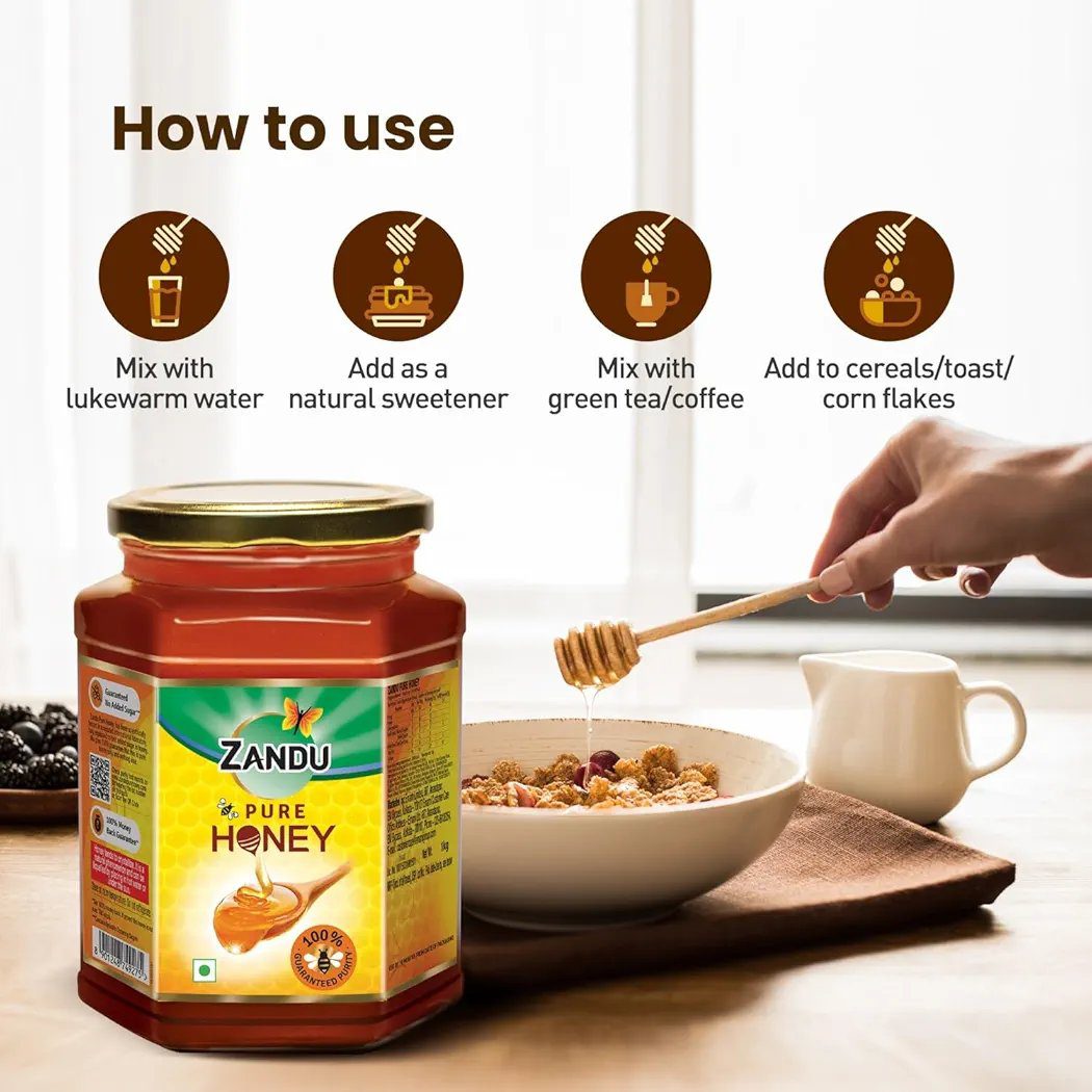 Zandu Pure Honey - 1KG