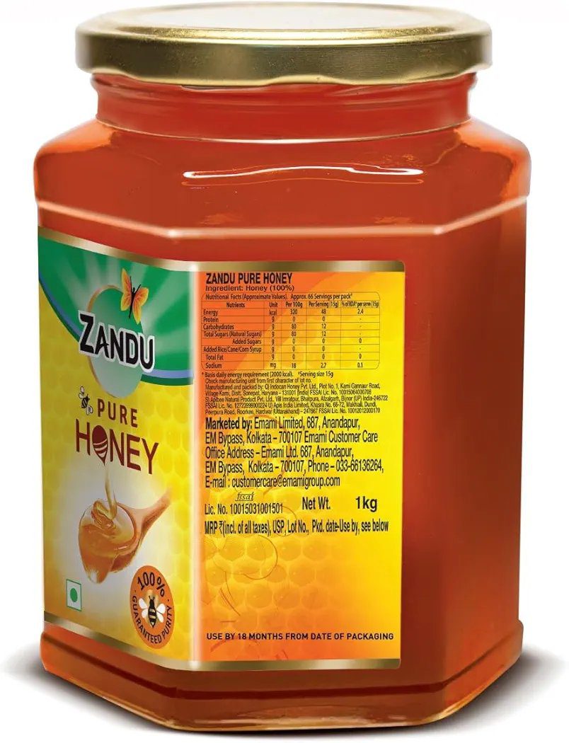 Zandu Pure Honey - 1KG