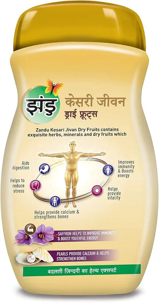 Zandu Kesari Jivan Dry Fruits Chyawanprash - 900g