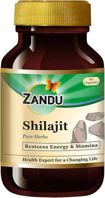 Zandu Shilajit Capsules- (60 Caps)